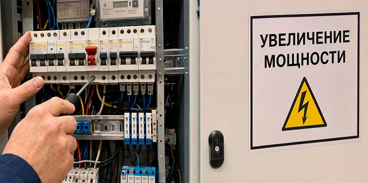 Увеличение мощности 1